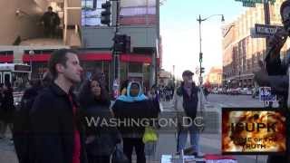 CHRISTIANS CHALLENGE HEBREW ISRAELITES - NIGGER IS IN THE BIBLE - ISUPK Washington DC