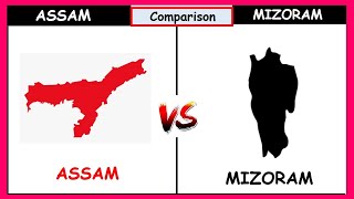 Assam vs Mizoasm | Assam vs Mizoram Comparison | Assam vs Mizoram FIght | Ranking Hub | 2021