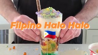 How to make Filipino Halo-halo in under 10 minutes.