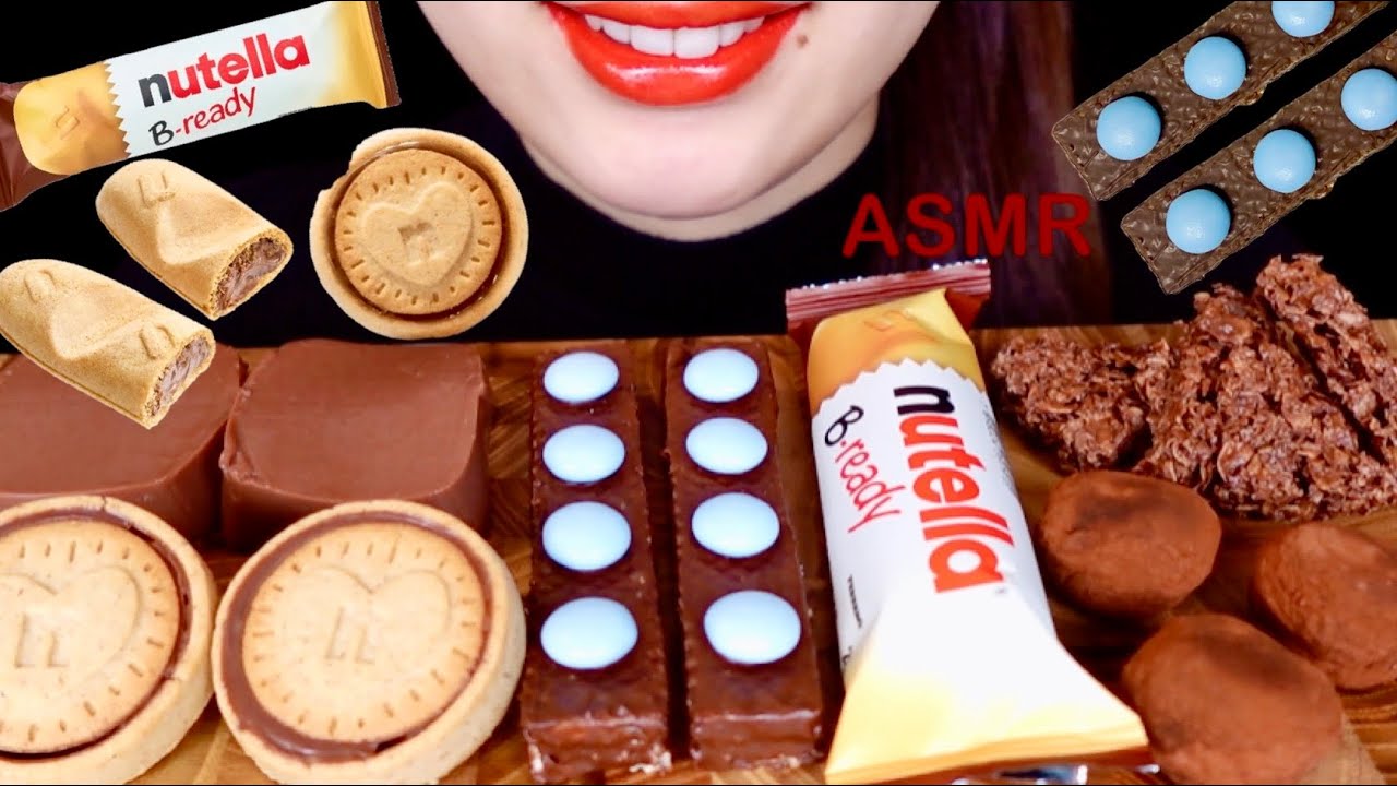 Asmr Chocolate Sweets 咀嚼音 Youtube
