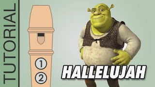 Hallelujah - Recorder Flute Tutorial