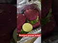 Healthy peanut-beetroot kebab !! Must try at your home !! #shorts #youtubeshorts #viral #trending