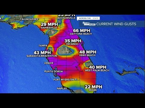 Tropical Storm-force Winds In Palm Beach County As Ian Continues Over ...