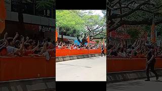 Elderly people join PM Modi's Bengaluru roadshow! Immense support for the BJP