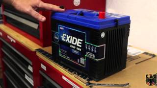 Exide Edge AGM Battery Install