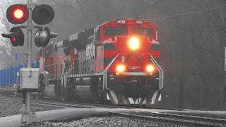 Ferromex SD70ACe Leads CSX Train With BNSF Trailing