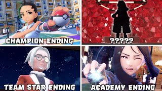Pokemon Scarlet & Violet - ALL ENDINGS / Final Battles
