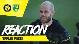 Bristol City 1-3 Norwich City | Teemu Pukki Reaction