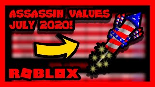 Roblox Assassin Knives Value List