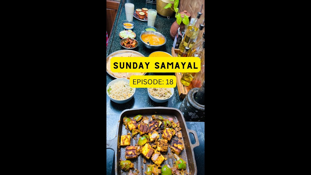 Sunday Samayal Ready Ah🍲 ️ North Indian Special🍱 ️ #shorts #ashortaday ...