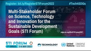 Statement on behalf of WFEO and MG-STC by Ms. Reine Essobmadje, during the UN STI Forum, 6 May 2022