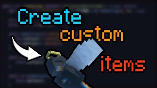 How to make custom items the modern way | Plugin Coding 1.21 #minecraft #coding