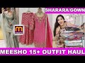 Meesho🌸🛍️15+ Navratri Special Haul || New Arrivals Review 😍|| Sharara Set/Gown/ Kurta Set🤗❤️