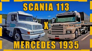 SCANIA 113 X MERCEDES 1935: QUAL CAMINHÃO É MELHOR?