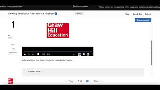How to Submit McGraw Hill Connect Orientation Assignment