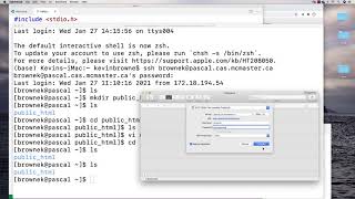 Accessing and using the pascal server on a Mac
