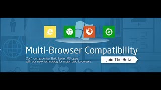 Appeon Web Beta - Multi-Browser Compatibility
