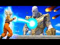 Master Ultra Instinct Goku breaks his limits vs Thanos (Insane!) in GTA 5