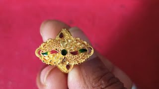 how to😱😱 make Gold hallmarking ring jewellery design सोने की अंगूठी #viral #jewellery #ring #design