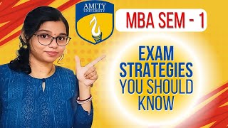 MBA Semester 1 Exam Strategy: Study Smarter, Score Higher! 🎓📚 #amityonlinemba