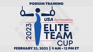 2023 Elite Team Cup - Podium Training