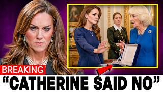 BREAKING: Princess Catherine Declares "I Will Never Wear Camilla's Chosen Royal Tiaras"