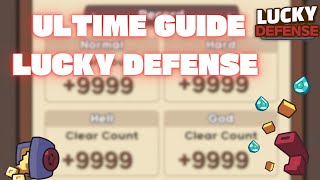 Lucky Defense Ultime Guide !!! #luckydefense #운빨용병단 #gameplay @luckydefense111