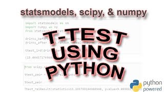 Learn How to Perform T-test using Python