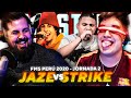 MINUTAZO DE JAZE | PAPO y KAPO 013 REACCIONAN A STRIKE vs JAZE - FMS Perú 2020 J1