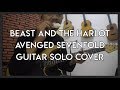 Avenged Sevenfold - Beast And The Harlot ( Solo Guitar Cover )