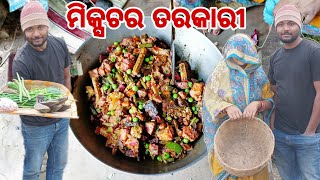 ମିକ୍ସଚର ତରକାରୀ ସୁମି କେମିତି ବନେଇଲେ ଦେଖନ୍ତୁ | ପ୍ରାଶୁ ଟିକେ ଖରାରେ ବୁଲେଇବା | SUMI VLOGS