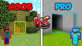 Minecraft Secret House Noob Vs Pro