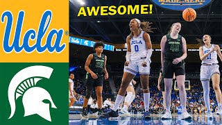 UCLA vs Michigan State Women's Colege Basketball 2025