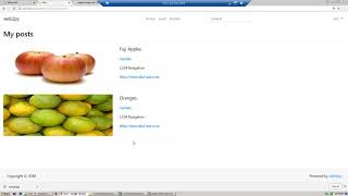 Web development using web2py and python part 34