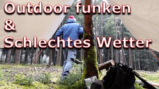 Outdoor funken im Winter