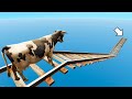 Crazy Cow Parkour - IMPOSSIBLE PARKOUR GTA | Vaca Parkour