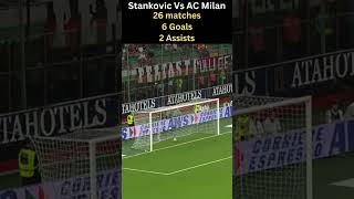 Stankovic stats vs AC Milan 🔥 #calcio #seriea #intermilan