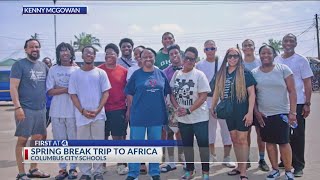 CCS students take Spring Break trip to Africa