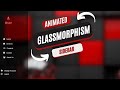 Create Animated Glassmorphism Sidebar using HTML and CSS