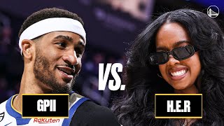 H.E.R and Gary Payton II Battle in a Game of HORSE (HER)