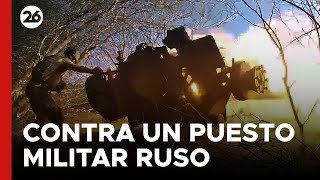 Ucrania lanzó un ataque de precisión contra un puesto militar ruso en Kursk