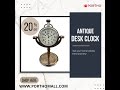 Home Decor Antique Desk Clock For Sale | Porthomall.com