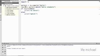 Checking Simple Regular Expression for a Match in Python