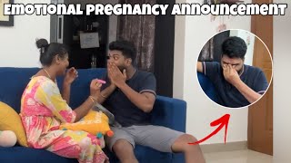 Telling My Husband “AM PREGNANT” 🥹 Unexpected Pregnancy Announcement ❤️😭 | Allu Loves Priya