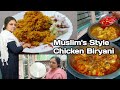 Muslim Style Chicken Biryani at home Secret Masala for biryani Daily Routine Vlog Morning to Evening