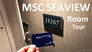 MSC Seaview Interior Cabin View 360° Tour - no 13167 / Fantastica Experience