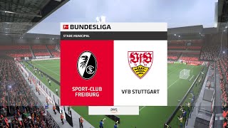 FIFA 22 | SC Freiburg VS VfB Stuttgart | Bundesliga  MATCH GAmePlay on PS5| Next Gen