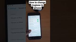 How to change ringtone in iOS, iPhone
