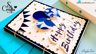 Scrapbook ideas for birthday | easy anniversary scrapbook | handmade album | S Crafts