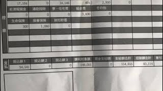 給与明細 NTT西日本の課長の物凄い予測給料